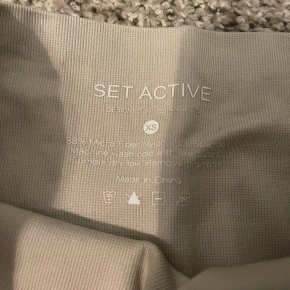 Set Active Tan Leggings - Picture 2 of 3